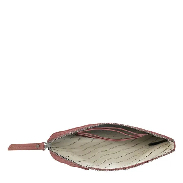 Smoke   Mirrors Pouch - Dusty Rose