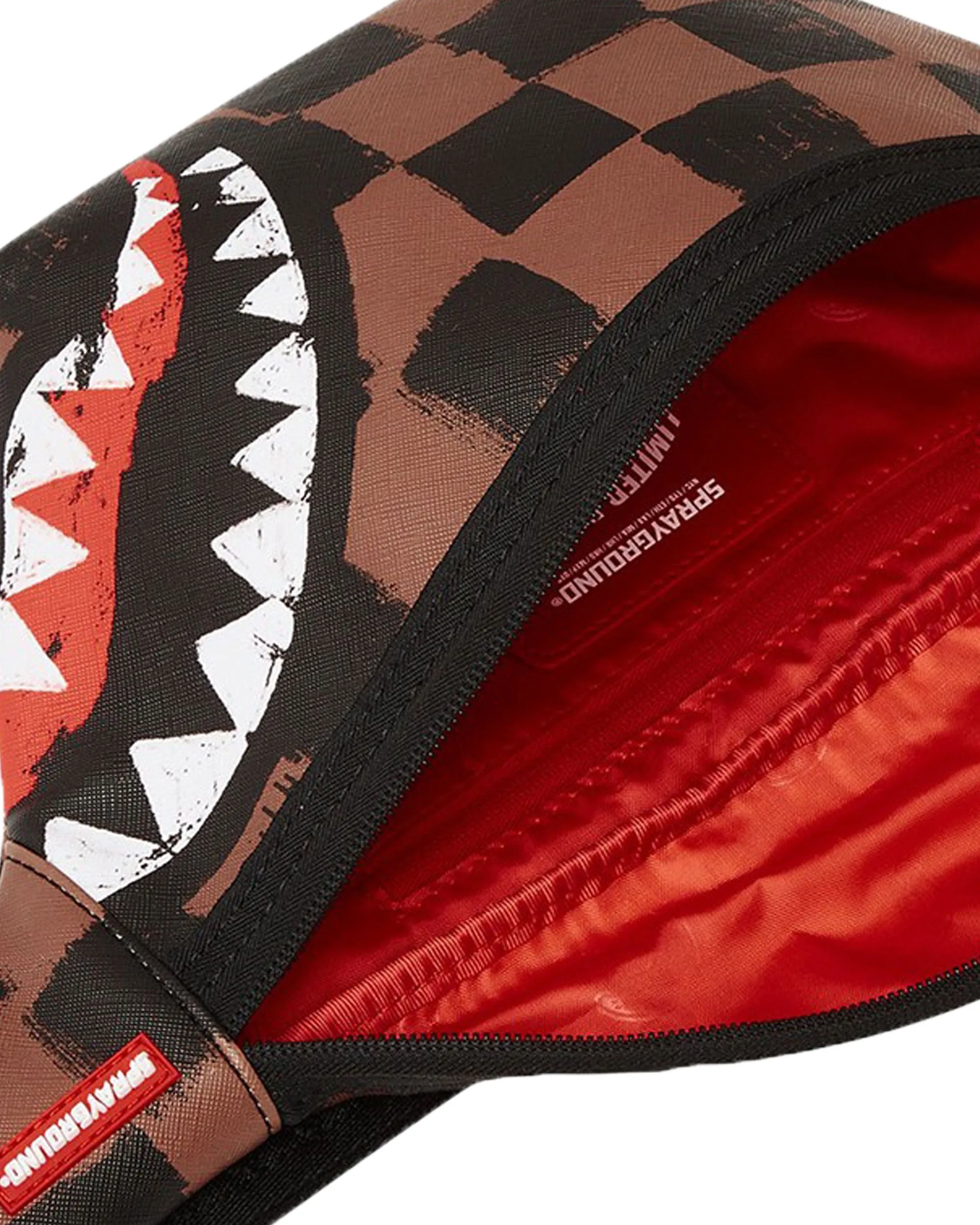 Sprayground Sharks In Paris Painted Crossbody