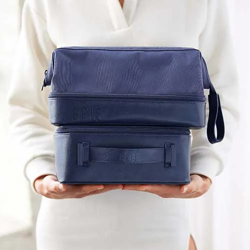 The Dopp Kit in Navy