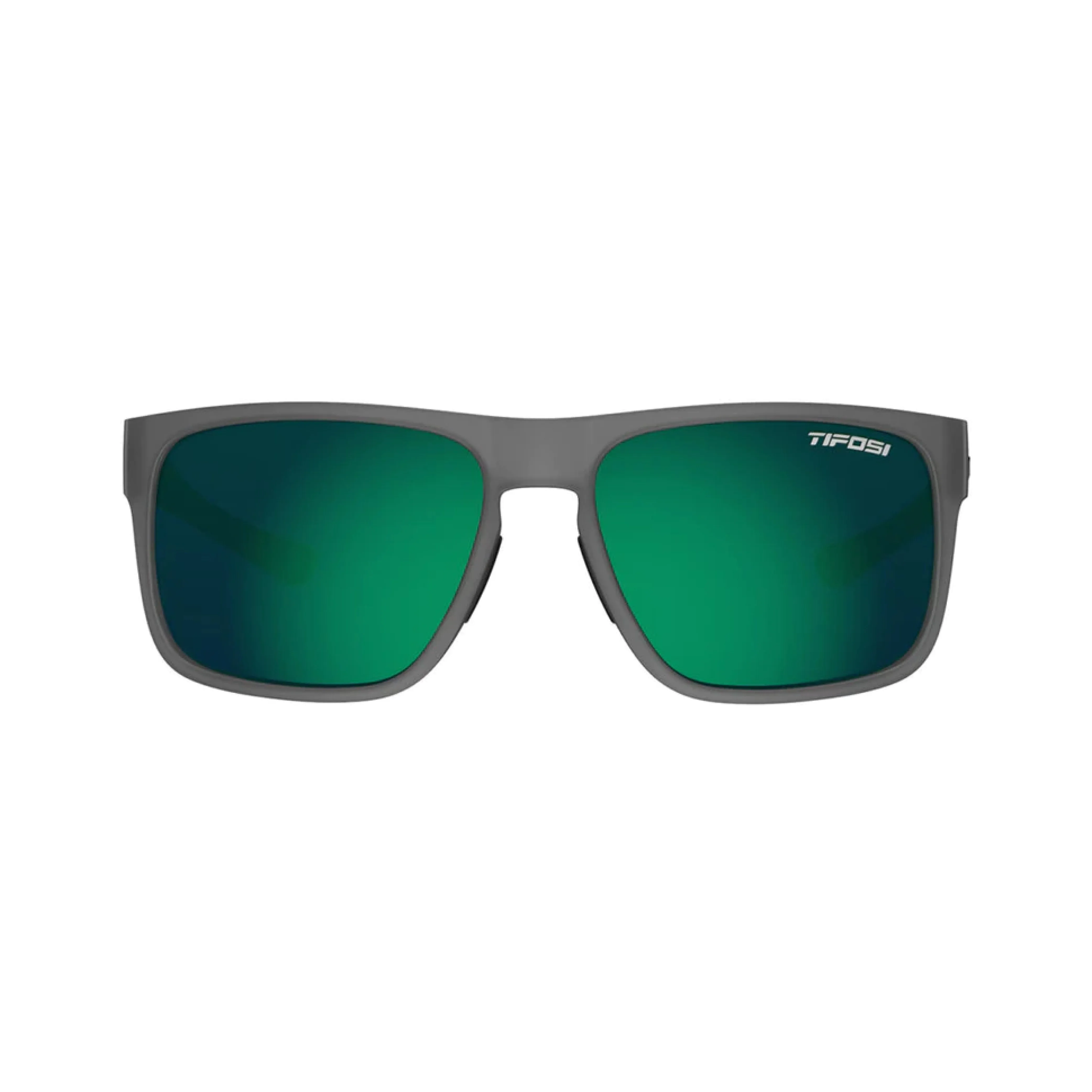 Tifosi Swick Sunglasses - Satin Vapor, Emerald Polarized