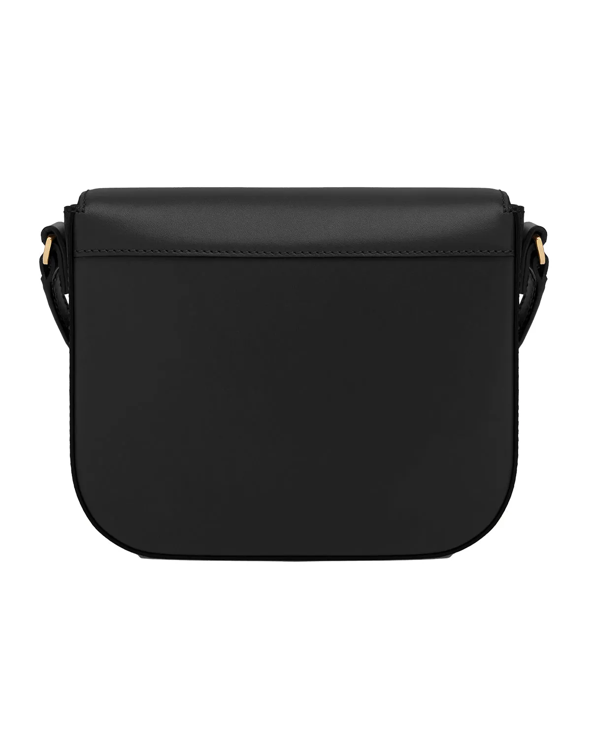 Vancouver Small Adjustable Strap Crossbody (Black Smooth)