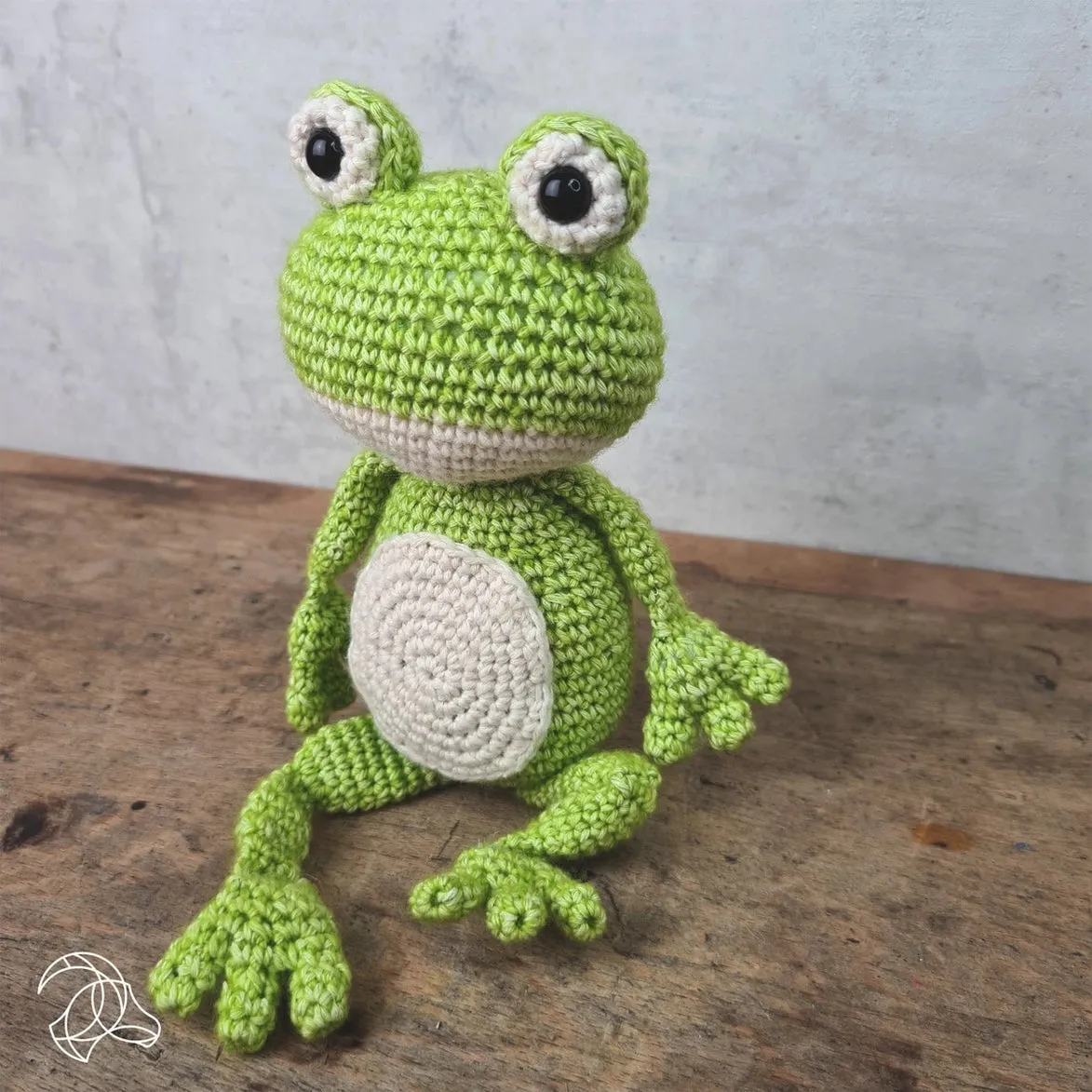 Vinny Frog DIY Crochet Kit