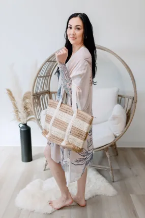 Wicker Beach Tote