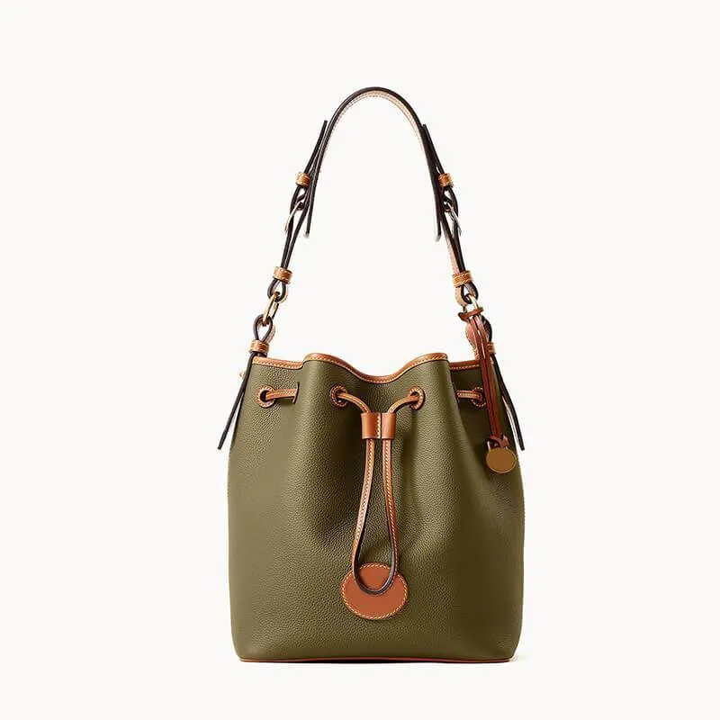 Women's Retro Lychee Grain Handbags