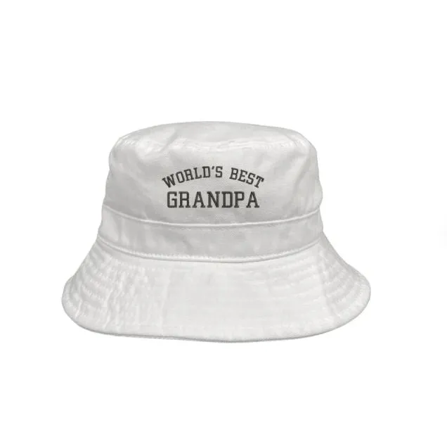 World's Best Grandpa Bucket Hat