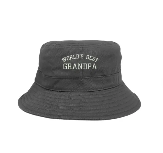 World's Best Grandpa Bucket Hat