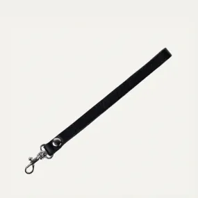 Wristlet Strap Attachment Pauly Jen | Black   Silver Hardware